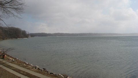 Lake Maxinkuckee shoreline at