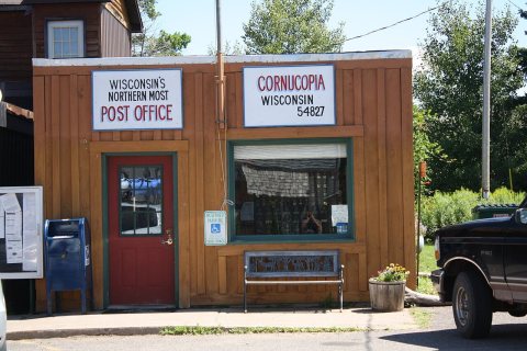 Cornucopia Wisconsin Post Office