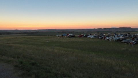 360-degree eclipse twilight at Orin Junction, Wyoming - 01