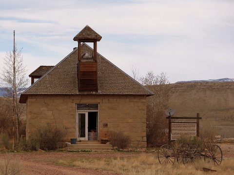 Lower Shell School House, Big Horn County, Wyoming