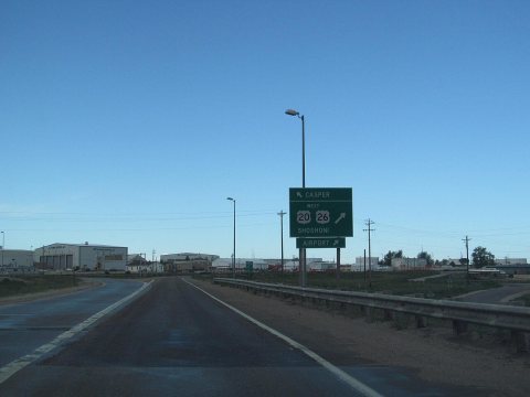 US Highway 20 - Wyoming