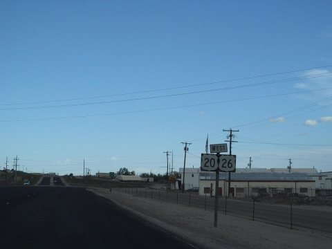 US Highway 20 - Wyoming