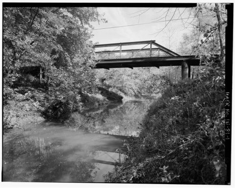 Warrick County Bridge No. 266, Spanning Cypress Creek at County Road 550 West (Vanada Road)