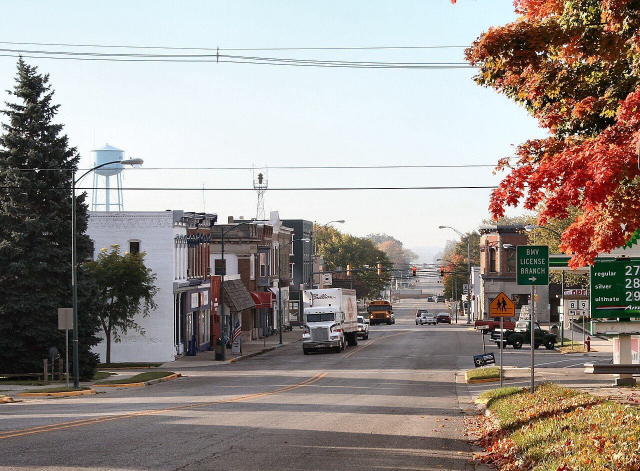 Albion-indiana-downtown