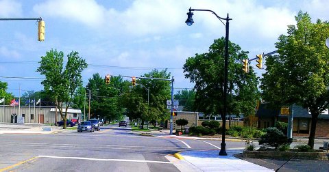 Butler Indiana crossroads