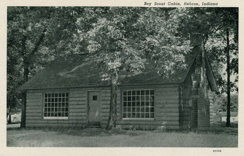 Boy Scout Cabin, 1952
