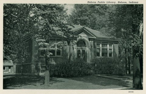 Hebron Public Library, 1952