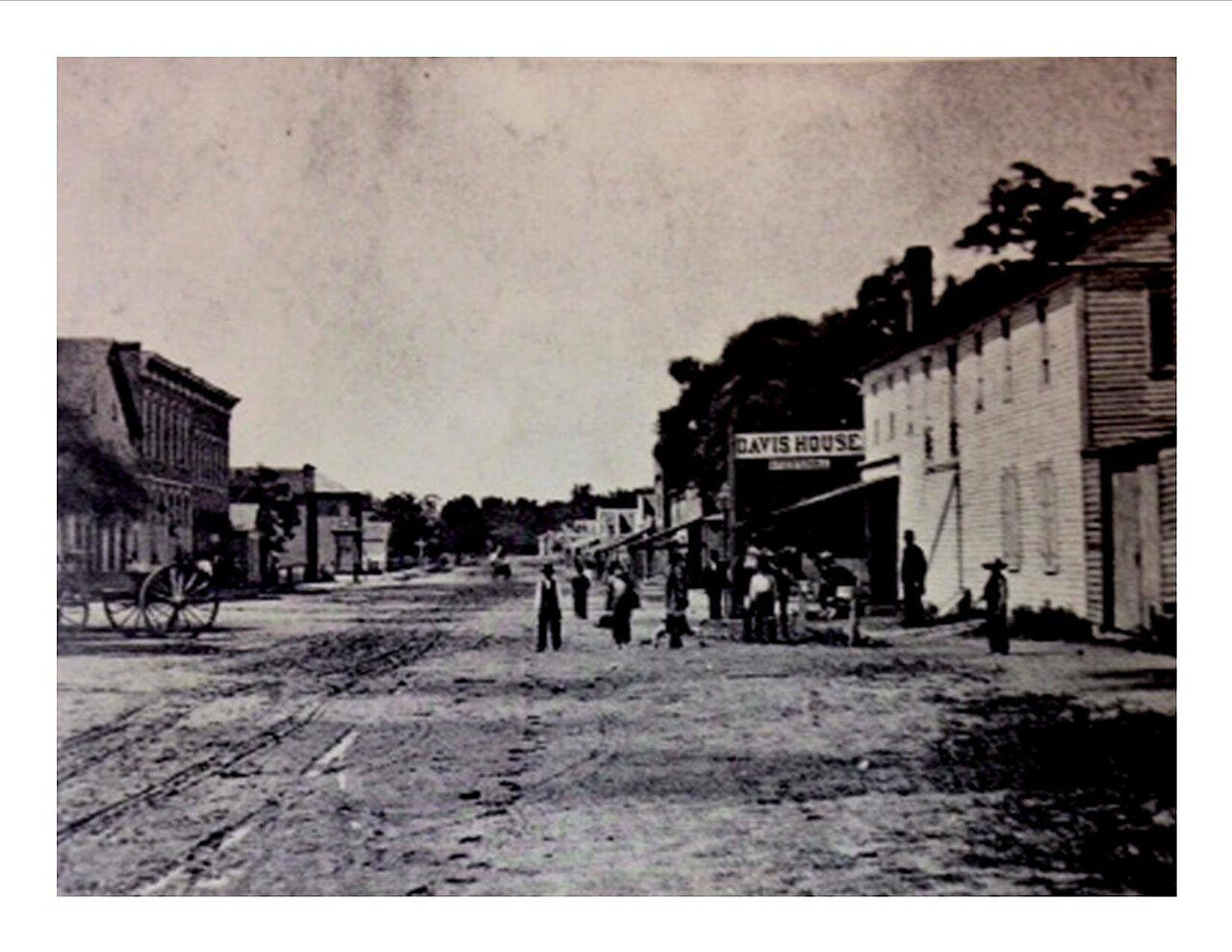 Clinton Main Street - 1800s