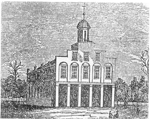College Edifice, 1841