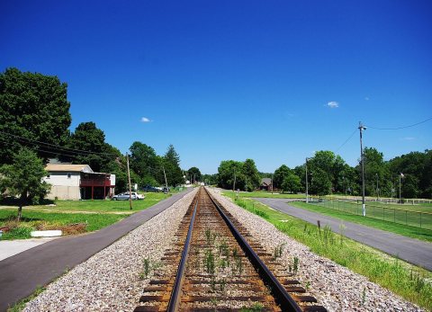 Georgetown-railroad-tracks-in