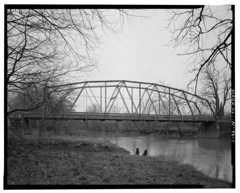 Kidner Bridge, Spanning Mississinewa River at County Road 700 South