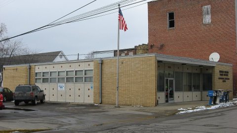 Post office in