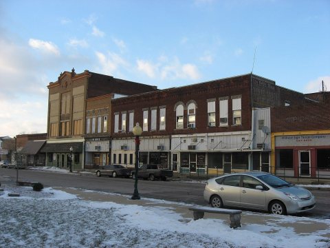 Vincennes in downtown