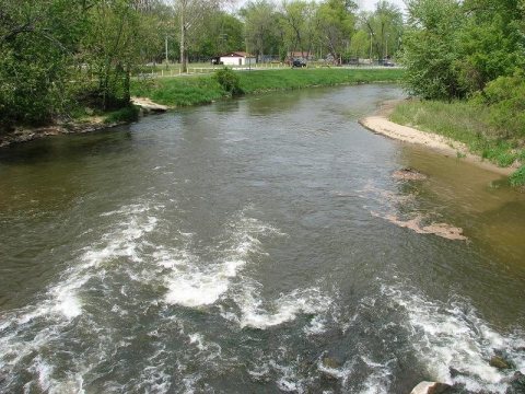 Yellow River Knox downstream