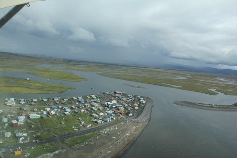 Unalakleet aerial 2010