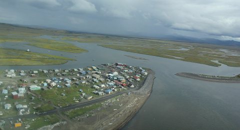 Unalakleet aerial 2010 (cropped)
