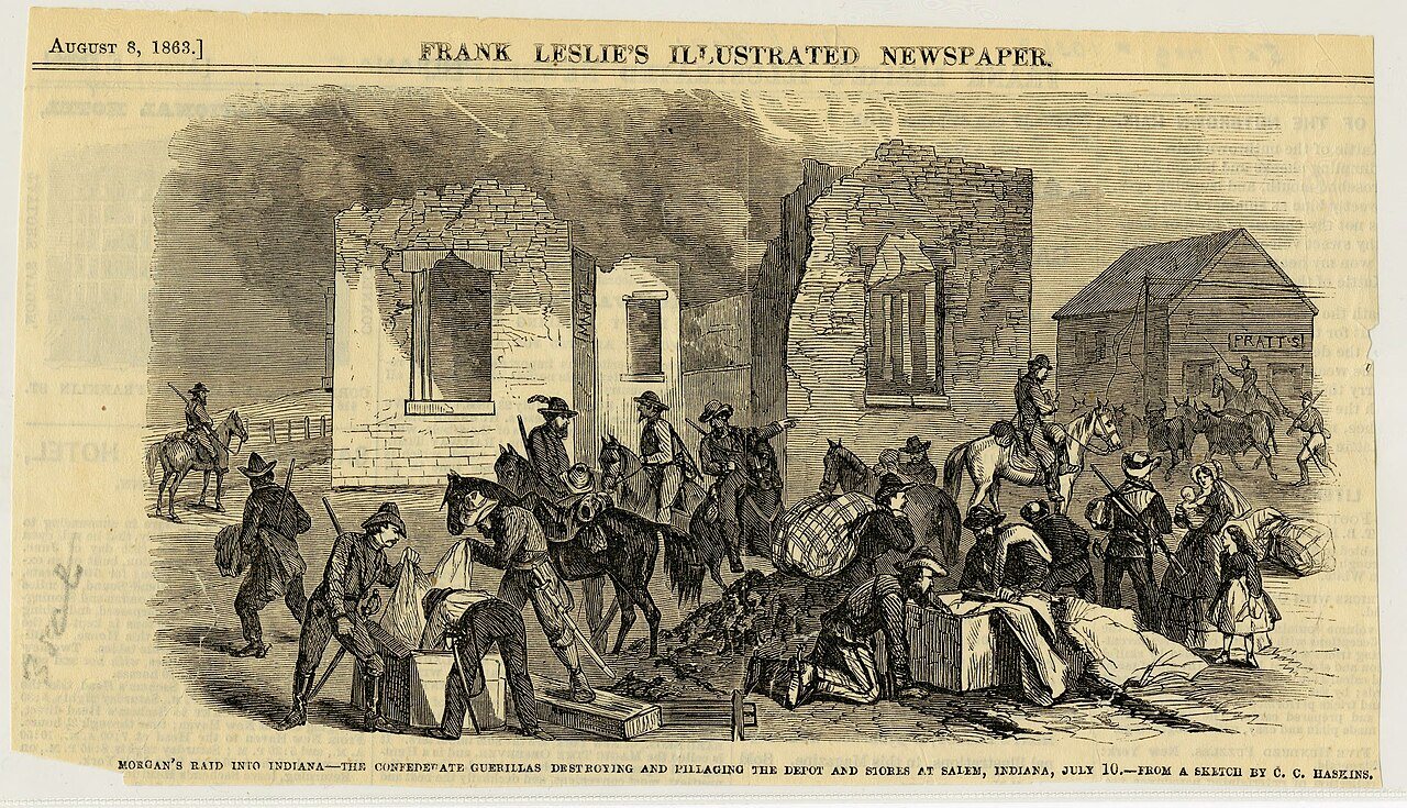 Morgan's raid into Indiana