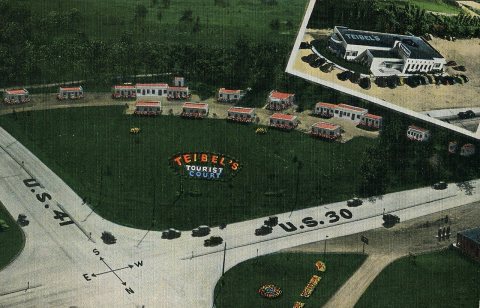 Teibel's Tourist Court, circa 1950
