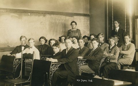 High School, circa 1909