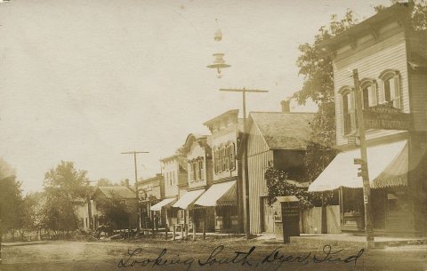 Looking South, circa 1910