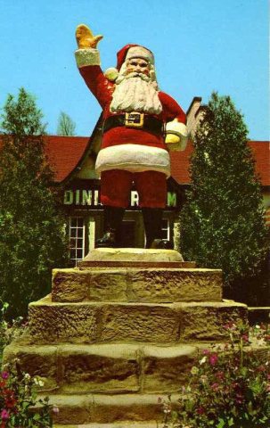 Santa Claus Statue, Santa Claus Land (NBY 1386)