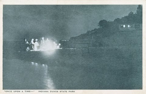 "Once Upon a Time" at Indiana Dunes State Park, circa 1945