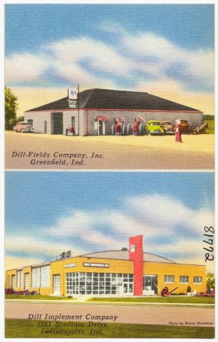 Dill-Fields Company Inc., Greenfield, Ind., Dill Implement Company, 1531 Stadium Drive, Indianapolis, Ind (81772)