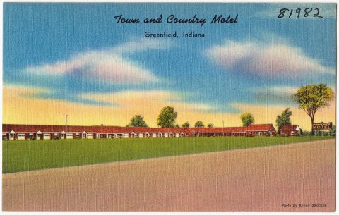 Town and Country Motel, Greenfield, Indiana (81982)