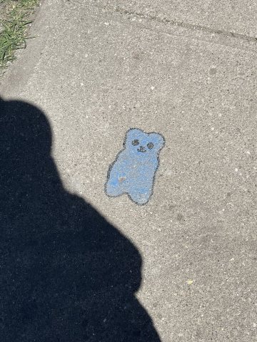 Gummy bear in Franklin, Indiana - June 2022 - Sarah Stierch