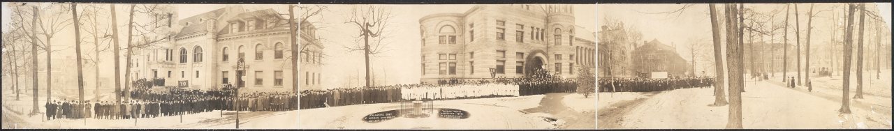 Founders Day at Indiana University, Jan. 20th, 1909