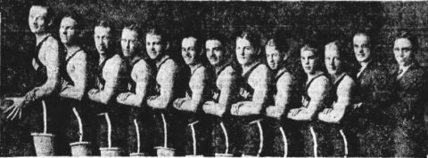 Morton HS basketball-1924
