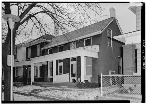 218-20 S. ELEVENTH ST. - Workers' Cottages, Bound by South Second, Eleventh, A, and E Streets