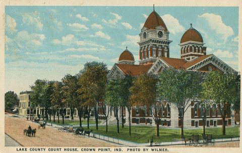 Lake County Courthouse, circa 1910
