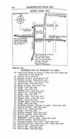Scarborough's Road Map and Motor Guide of Indiana. - DPLA - 2f654dc0e2bd093f69cec4242740b50c (page 292)