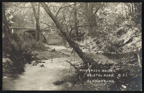 Pine Creek bridge, Bristol Road