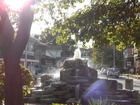 Haynies corner fountain