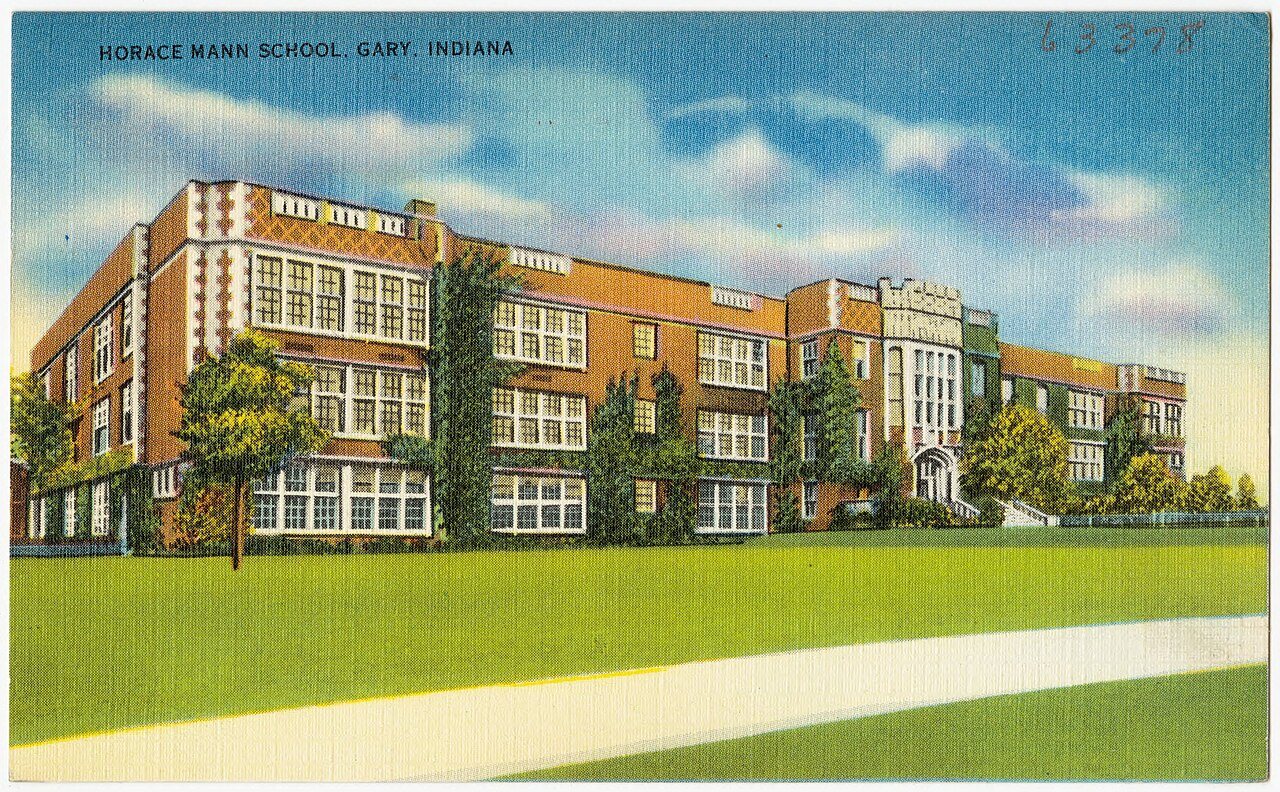 Horace Mann School, Gary, Indiana (63378)