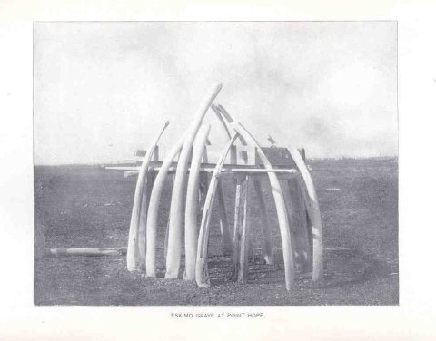 FMIB 35132 Eskimo Grave at