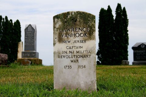 Lawrence VanHook Headstone