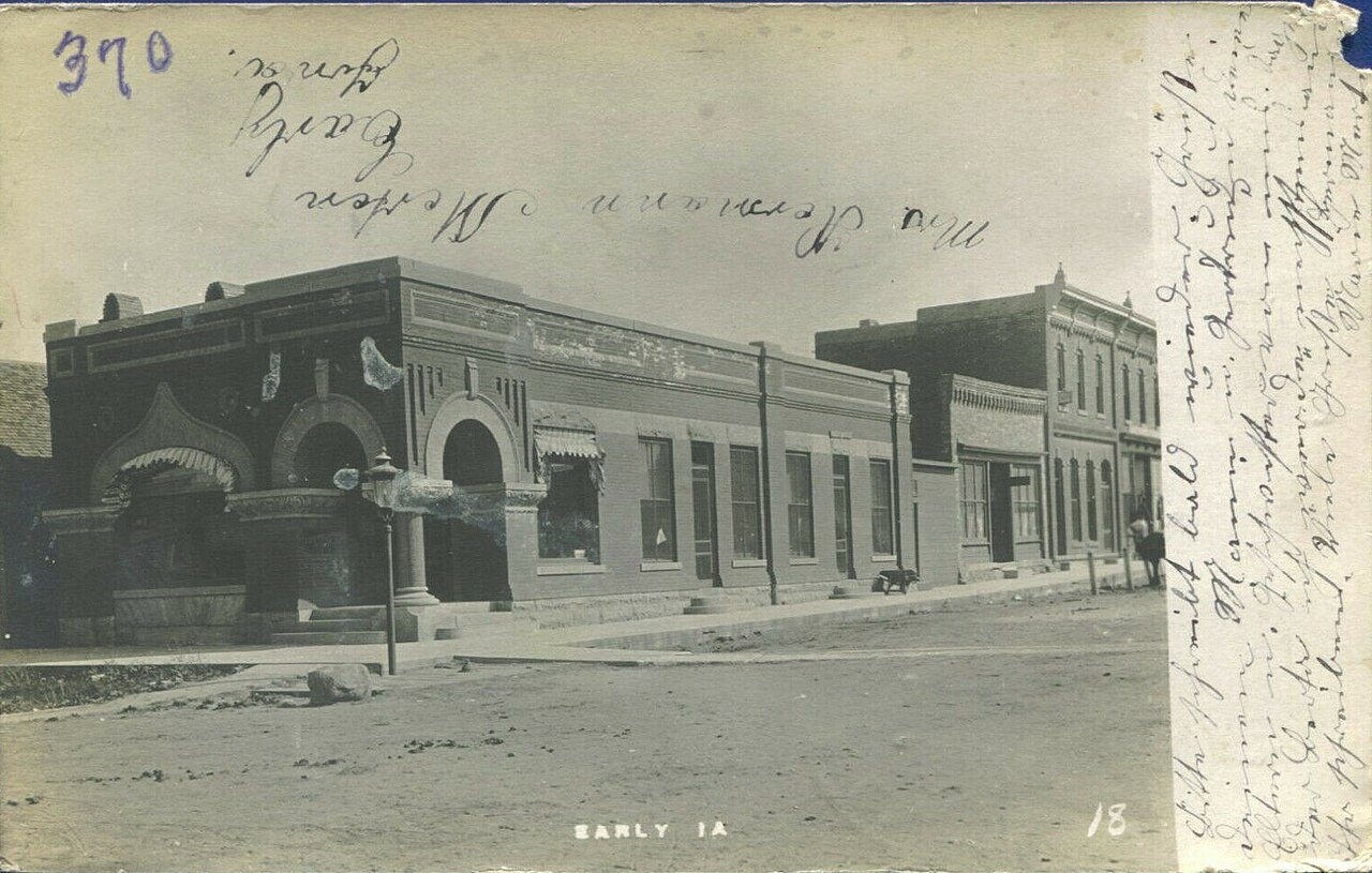 Early Iowa Jan 1910