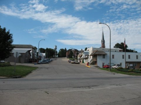 Earling iowa main street