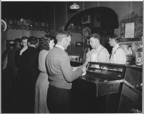Shelby County, Iowa. During the intermission several boys and girls went down to the beer hall for a