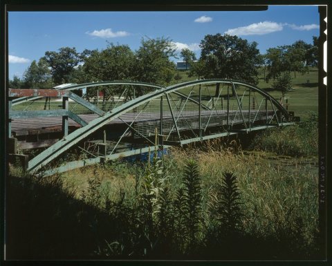 Nodaway River Bridge, Pilot Grove County Park (moved from Nodaway River)