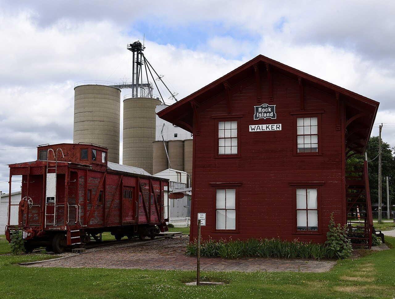Burlington, Cedar Rapids, and Minnesota Railroad Walker Station