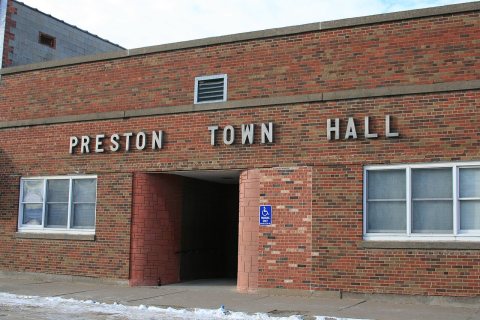 Preston Iowa 20090125 Town Hall