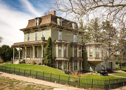 P.P. Raymond House, located in Malcom,Iowa in 2017