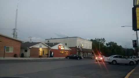 Shellsburgs downtown and grocery store