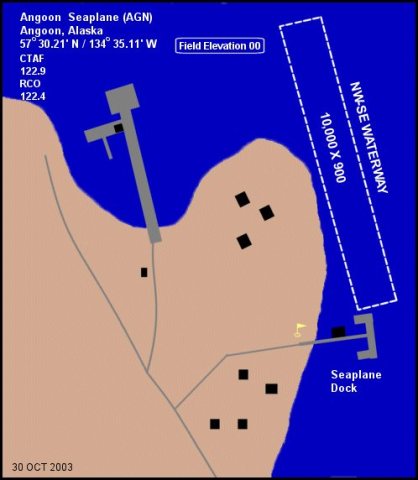 Angoon Seaplane Base diagram