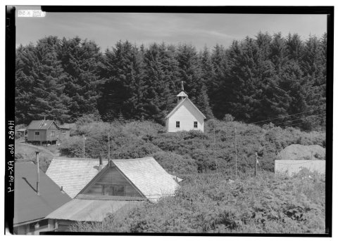 EAST SIDE - St. John the Baptist Russian Orthodox Church, Angoon, Skagway-Hoonah-Angoon Census Area, AK
