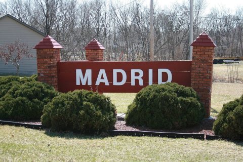 Madrid Iowa 20090329 Sign